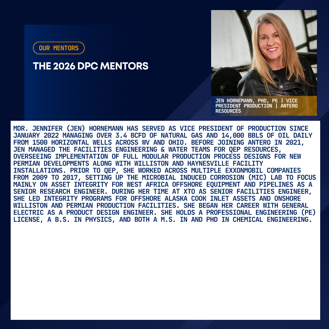 2026 Mentor Program Mentor - Jen Hornemann